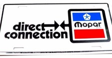 Mopar Direct Connection license plate # LP178