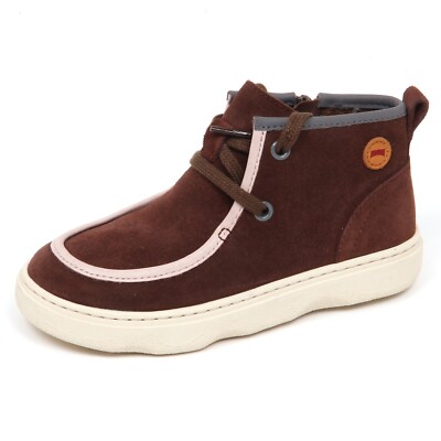 E1998 (without box) scarpa bimba brown CAMPER TWINS shoe kid girl