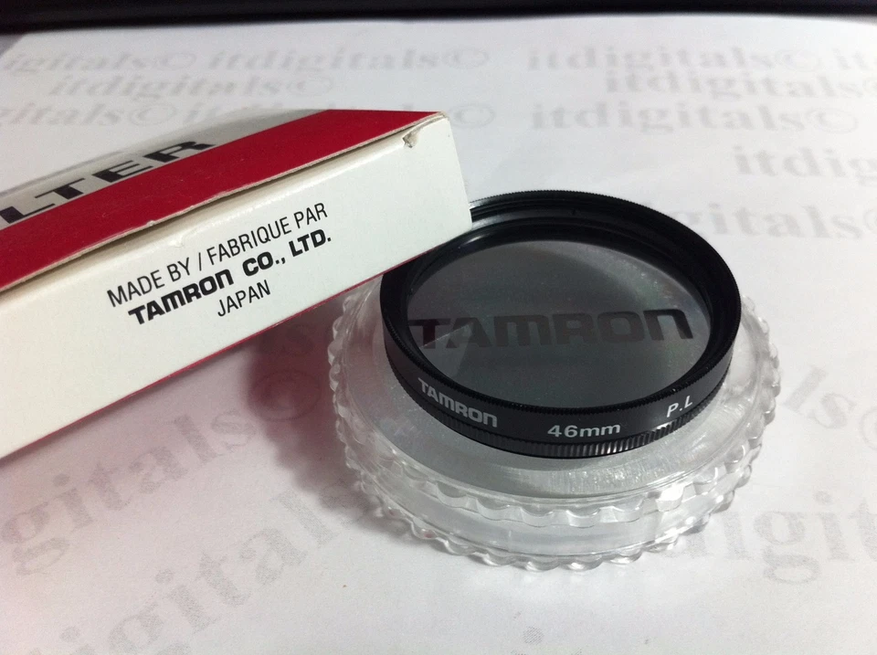 Genuine Tamron 46mm PL Polarizer Polarizing Lens Filter Japan Polar 46 mm OEM - Image 4 of 4