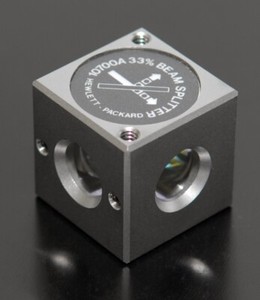 1 - HEWLETT PACKARD AGILENT KEYSIGHT HP 10700A 33% BEAM SPLITTER INTERFEROMETRY.