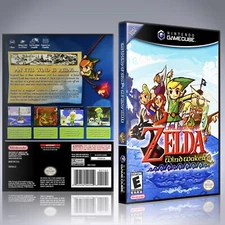 GameCube Replacement Case - NO GAME - Legend of Zelda - Windwaker - ALT