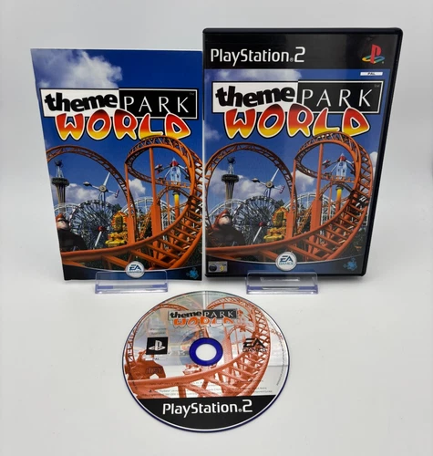 Theme Park World (PAL Sony PS2, 2000) *VGC* *Disc Perfect*