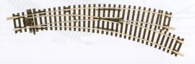 PECO Setrack OO HO CODE 100 ST-244 gekrümmter doppelter Radius rechte Hand Wahlbeteiligung