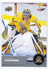 2021-22 Upper Deck CHL #178 Antoine Coulombe (goalie)