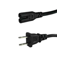 US USA American Figur 8 Netzkabel C7 2 Pin AC...