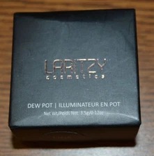 2x LARITZY Dew Pot Illuminator Highlighter In FINE .12oz Travel Sz 2 jars
