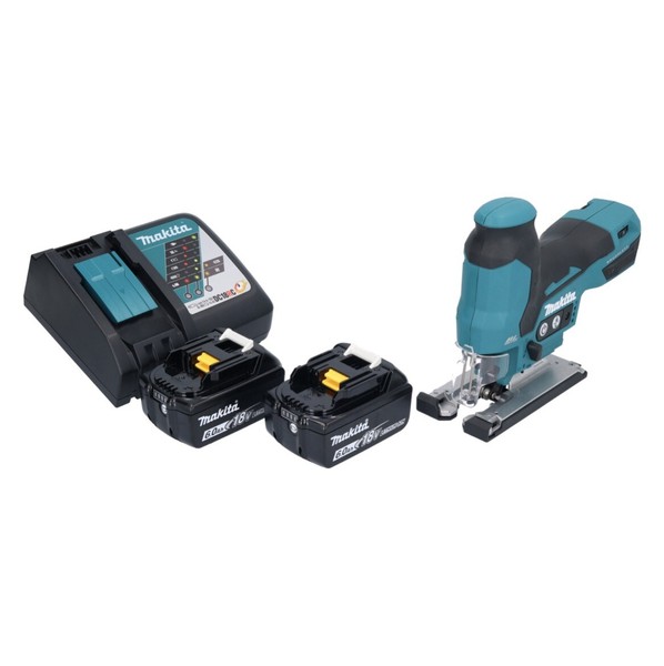 Makita Djv 185 Rg Akku StichsäGe 18 V Brushless + 2X Akku 6,0 Ah + LadegeräT-image