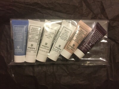 BN SISLEY Face Masks x6: black rose, glow, lightening, purifying, flower, linden