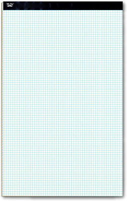 - Large Graph Paper Pads 11 X 17 Inches, 22 Sheets, 5X5 (5 Squares per Inch), Bl