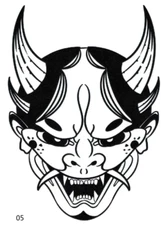 5 Pcs Waterproof Temporary Tattoo Sticker Body Tattoo