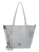 Fredsbruder StreifenhöRnchen Shopper Shopper Tasche Stone Blaugrau Neu