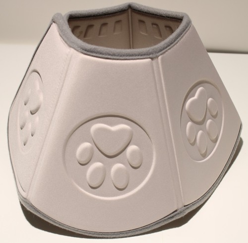 Dog Recovery Collar Cone SM/MED Soft Foam Comfortable After Surgery - Picture 2 of 5