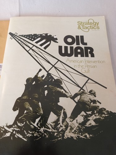 SPI 1975 Strategy & Tactics Magazine Punched w/ Pieces NO 52 Oil War in the Gulf - Picture 2 of 8