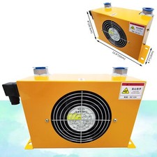Dc12v Ah0608t-ca Air-cooled Radiator Hydraulic Air Cooled Oil Cooler 60lmin Dc12v Ah0608t-ca Air-cooled Radiator Hydraulic Air Cooled Oil Cooler 60lmin