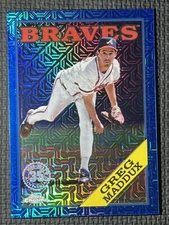 2023 Topps Series 2 Greg Maddux Blue 1988 Silver Pack Mojo /150 Atl Braves HOFer