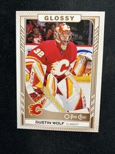 23-24 UD Series 1 Hockey O-Pee-Chee Glossy Rookies R-11 Dustin Wolf