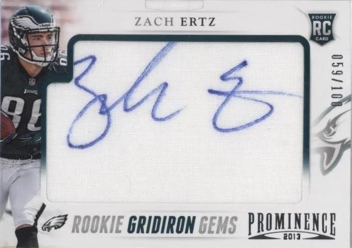 Rookie Gridiron Gems Signatures