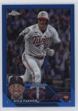 2023 Topps Chrome Update Blue Refractor 22/150 Kyle Farmer #USC154 13bp