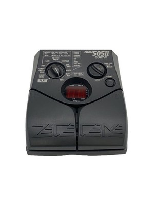Zoom 505II Silver Guitar Compact Multi-Series Effects Pedal #0005