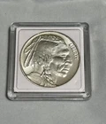 1 Troy oz .999 Fine Silver Indian Buffalo Round BU