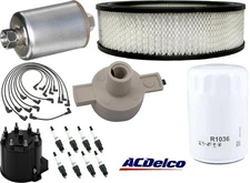 Tune Up Kit Filters Cap Wire Spark Plugs For GMC K1500 V8 5.0L & 5.7L 1994-1995