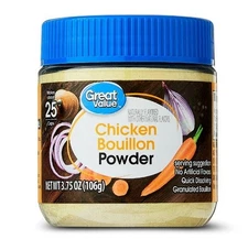 Great Value Chicken Bouillon Powder 3.75oz Jar ( Free Shipping )