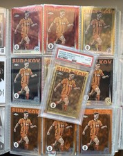Marketplace image: 2024 Topps Chrome UCC Georgiy Sudakov Superfractor 1/1 Rainbow