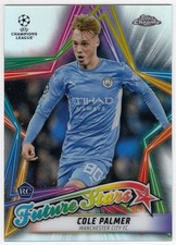 2021-22 Topps Chrome UEFA Future Stars COLE PALMER FS-11 Manchester City F.C. RC