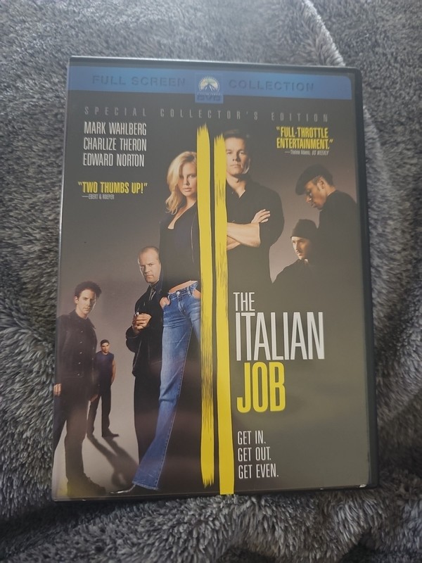 The Italian Job (DVD, 2003, Full Frame Checkpoint Packaging)