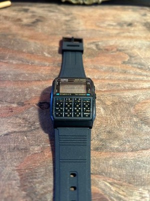 CASIO DATA BANK DBC-62 Vintage Calculator Watch Tested Retro Style CASIO DATA BANK DBC-62 Vintage Calculator Watch Tested Retro Style