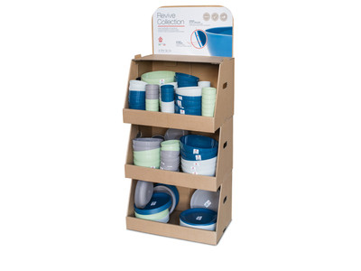 Display Revive Polypropylen 100% Recycelt Farben Assortiti. Bestehend Aus 36