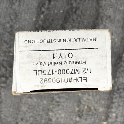 #ad AGF Manufacturing Pressure Relief Valve 1 2in Brass 1000 1175psi M7000 1175UL $28.56