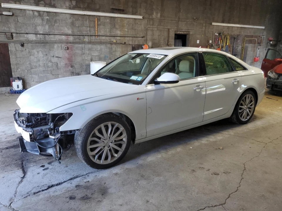 Audi A6 2013 parachoques delantero derecho soporte de refuerzo P/N 4G0807134E #010552 Foto 3 de 4