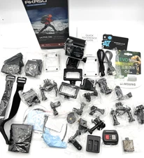 Akaso EK7000 4K30FPS WiFi Action Camera 4K Edition Ultra HD Accessories Lot New