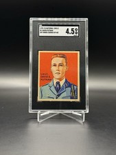 1933-34 National Chicle Sky Birds David Putnam #1 Series Of 48 SGC 4.5 CENTERED