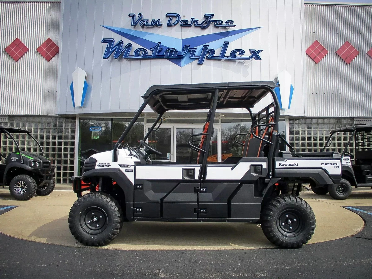 2024 Kawasaki DXT Diesel Mule Hauls With Room for Six