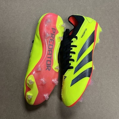 Adidas Predator Pro FG Mens Soccer Cleats Size 6.5 Neon yellow Black IG7776