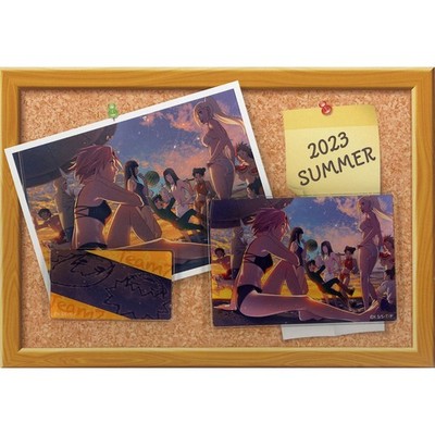 Naruto Shippuden Acrylic Badge Set 2pcs 2023 SUMMER Movic Pre-owned Japan