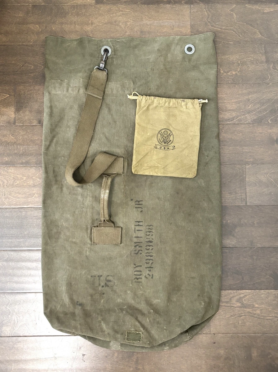 Wwii Duffle Bag In Original Ww Ii Us Field Gear & Equipment for