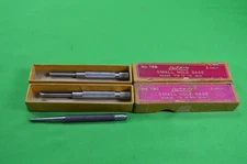 3 Vintage Lufkin Small Hole Gage No 71A, 78B & 78C W/ Box