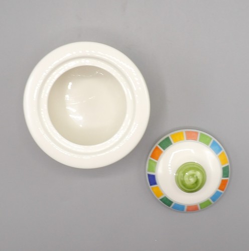 Twist Alea Limone by Villeroy & Boch Lidded Sugar Bowl Mint - Picture 7 of 11