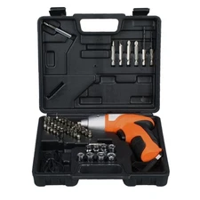 45Pcs USB Cable Rechargeable Electric Screwdriver Combination Hand Drill Set