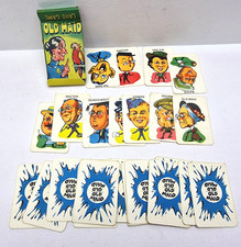 Vintage Clifford Series Old Maid Card Game With Box England Mid Century INCOMPLE