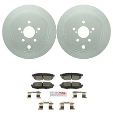 Bosch Rear Disc Brake Rotors & Ceramic Brake Pads Kit for GR86 Legacy Outback