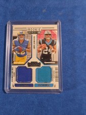 2024 Panini Contenders - Rookie Ticket Dual Swatches Blake Corum, Jonathon...