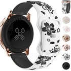 Silicone Strap Watch Band For Garmin Vivoactive 6 5 3 Venu SQ 1/2 Vivomove Sport