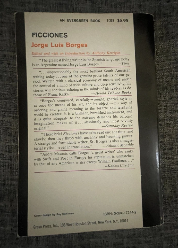 Ficciones by Jorge Luis Borges, 1962 - Image 2 of 4