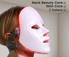 7-Color Facial Mask, Portable Home Skin Care Tool with USB Charging