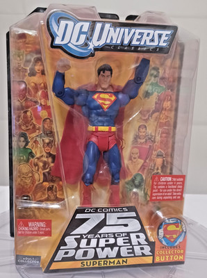 Mattel DC Universe Classics All Star 75 Years of Super Powers w/pin - Superman