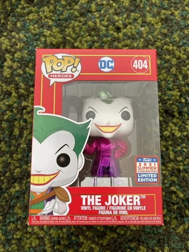 The Joker - Metallic Purple #404 Imperial Funko Pop - Asia Summer Exclusive